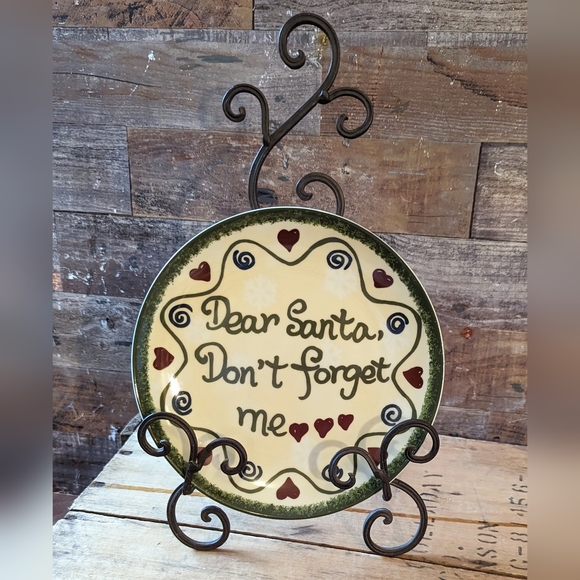 Vintage Royal Norfolk "Don't Forget Me" Ceramic Cookie Plate - Picture 1 of 8